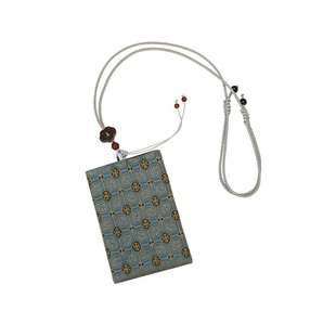 佛卡平安符袋子免绑挂脖文玩锦囊手串空袋子中式小布袋宝宝胎毛袋