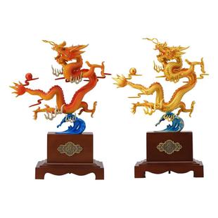 故宫 龙腾四海铜摆件 两款 生日礼物 故宫官方旗舰店