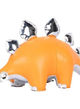 玩宠皮质创意恐龙桌面落地摆件