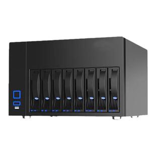 鑫威桌面8盘热插拔局域网共享万兆光纤磁盘阵列 NAS网络存储服务器 网盘 虚似化 云存储 RAID硬盘笼