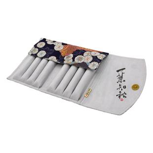 一叶知秋 烧饼包4+4磁扣笔包版型通用链接 适配大部分面料