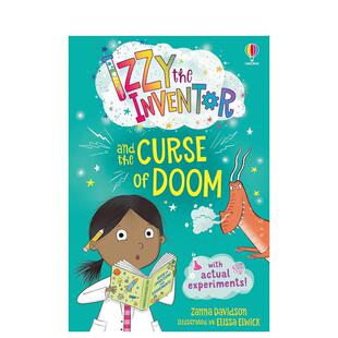 【预售】【小发明家Izzy】末日诅咒英文儿童绘本虚构类进口原版外版书【Izzy the Inventor】 and the Curse of DoomZanna David