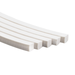 发泡方条硅胶发泡条耐高温eva防冻弹性密封条柔软海绵条白色胶条