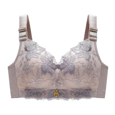 小胸聚拢内衣无钢圈防下垂文胸