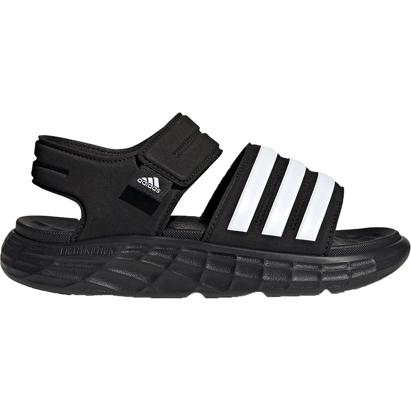Adidas/阿迪达斯正品新款厚底轻便露趾大童运动沙滩凉鞋HP5832