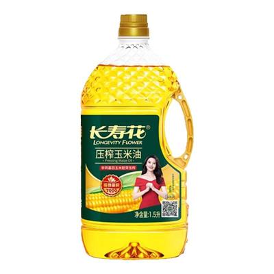 长寿花玉米油1.5L家用油
