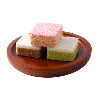 茉莉龙井芡实糕糕点白桃酥健康早餐解馋儿童零食休闲中式特产小吃