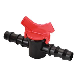 塑料水管宝塔直通球阀4分6分外丝变径快插双宝塔阀门接头放水开关