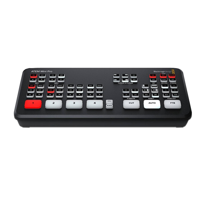 Blackmagic ATEM Mini 广播级多机位BMD现场制作HDMI输4路切换台