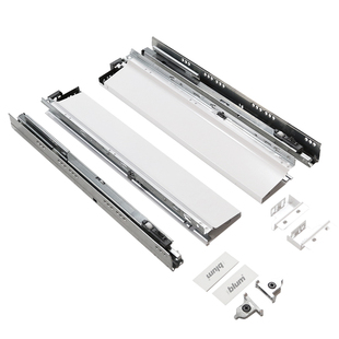 blum百隆百变星骑马抽金属抽阻尼抽屉轨道 方杆托底滑轨阻尼导轨