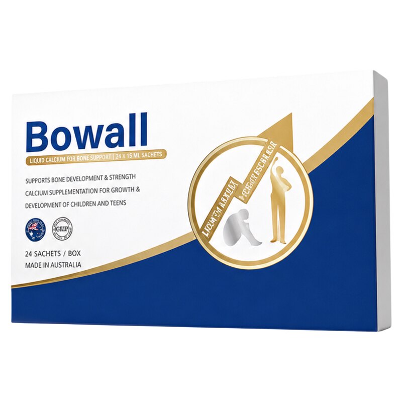澳大利亚BOWALL赖氨酸氨基丁酸液体钙助力儿童青少年成长原装正品