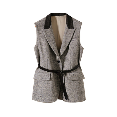 YongLeap柜品秋冬新品马夹外套