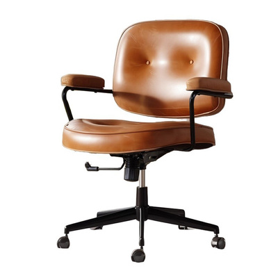 复古家用书房升降电脑椅