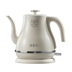 茶皇子电热水壶长嘴2025新款家用烧水壶泡茶专用316L不锈钢食品级