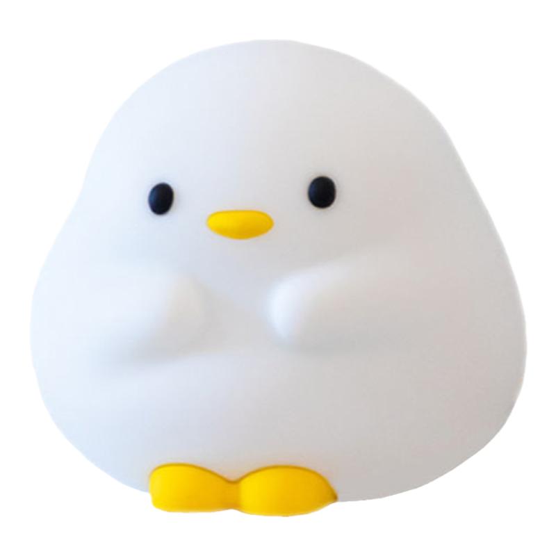 DuDu Duck Lamp | 墩墩鸭伴睡灯 硅胶夜灯 拍打感应 延时关灯设计