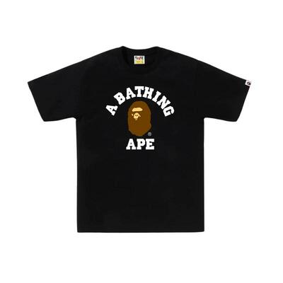 BAPE猿人字母印花短袖T恤00110XQ