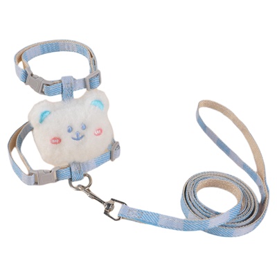 小蜜蜂猫咪牵引绳防挣脱外出专用