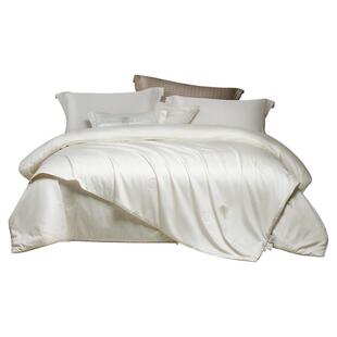 罗莱家纺100桑蚕丝被子黄金丝春秋被加厚冬被二合一被芯陪嫁喜被