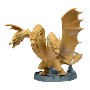 三头龙王者基多拉电影版大战怪兽之王哥斯拉大号软胶手办儿童玩具