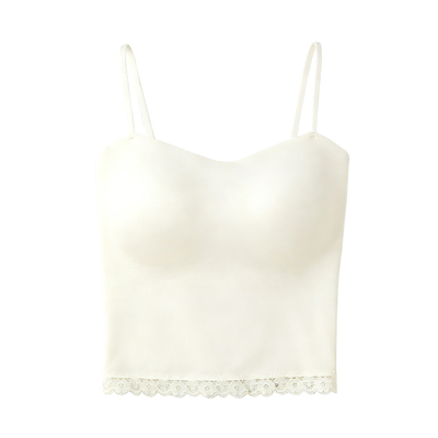 蕾丝内衣女小胸加厚吊带背心
