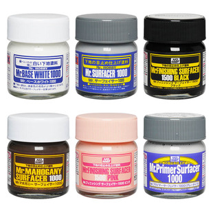 郡士 SF油性模型水补土底漆丨SF283`284`288`291丨灰补土黑补土