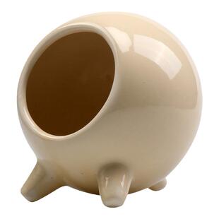 鱼缸陶瓷躲避屋造景装饰品小摆件陶罐小鱼虾躲避洞繁殖罐鱼窝虾窝