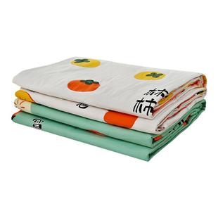 骨折价！纯棉夏凉被清新透气夏季薄被子单双人空调被全棉亲肤裸睡