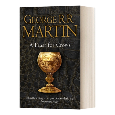 英文原版小说 A Feast for Crows Reissue 冰与火之歌4 群鸦的盛宴 英文版 进口英语原版书籍