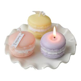 马卡龙香薰蜡烛diy结婚伴手礼盒candle生日礼物女生手工香氛摆件