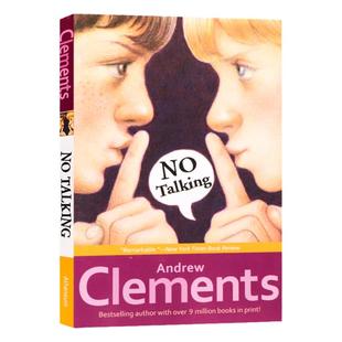不要说话 No Talking 我们叫它粉灵豆系列英文原版 美国经典校园小说 Andrew Clements安德鲁克莱门斯 儿童文学 学生课外英语读物