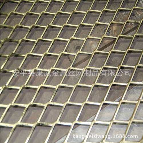 紫铜扩张网酒吧屏风菱形斜拉铜网流体网用集紫铜电极网电池紫铜