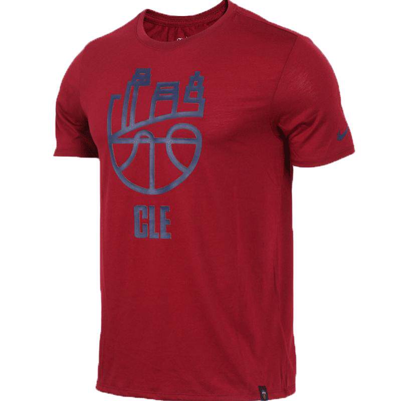 Nike/耐克正品克利夫兰骑士队NIKE DRY NBA男篮球短袖T恤871030