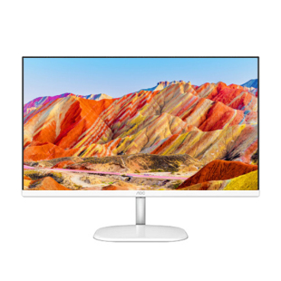 AOC Q27V3/WS白色27寸4K显示器窄边IPS屏2K高清电脑液晶屏Q32N2S