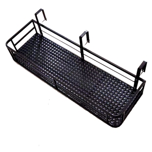 阳台置物架栏杆悬挂式铁艺护栏花盆挂架窗台户室内多肉花架子壁挂