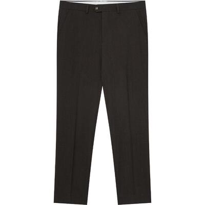 JDV商场同款棕色正装直筒西裤