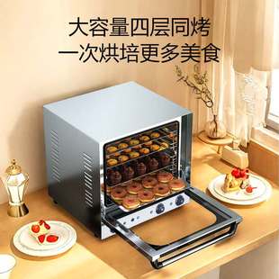 鼎晟DS-4A电焗炉热风循环焗炉喷雾电焗炉面包房设备商用烘焙设备