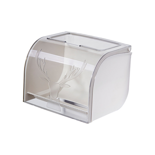 卫生间厕纸盒厕所纸巾盒防水免打孔卷纸架纸架卫生纸盒子纸巾挂盒