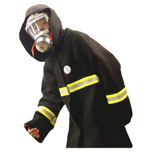 火灾高层逃生装备应急消防家用防火衣服斗篷碳纤维披风灭火毯套装