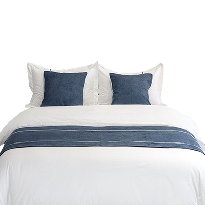 酒店宾馆床上用品床旗美容院民宿