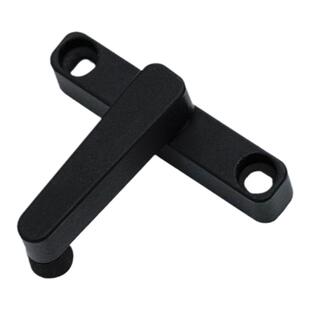 极窄简易锁铝合金推拉门锁门扣玻璃移门极简锁扣儿童安全锁卡扣锁