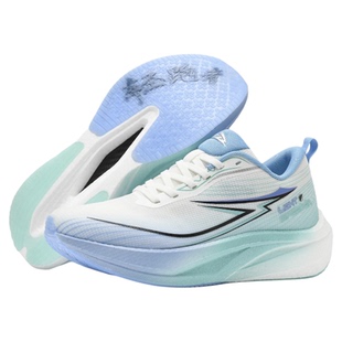 轻跑者青羽全掌气垫碳板跑鞋减震体测体考青少年初中生学生运动鞋