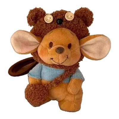 毛绒公仔玩偶可爱站姿小豆包包挂件书包小玩偶小熊背包挂件挂饰