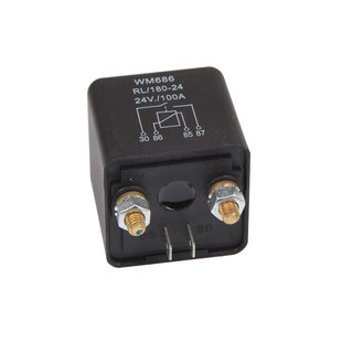 200安大电流继电器大功率汽车电源开关启动预热电磁直流4脚改装用