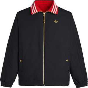 Adidas/阿迪达斯正品三叶草男士潮流新年款保暖双面棉服KT0639