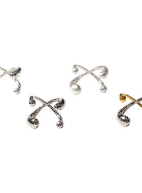 Soierie Barbell pinky ring杠铃尾戒新款饰品小众设计礼物送礼