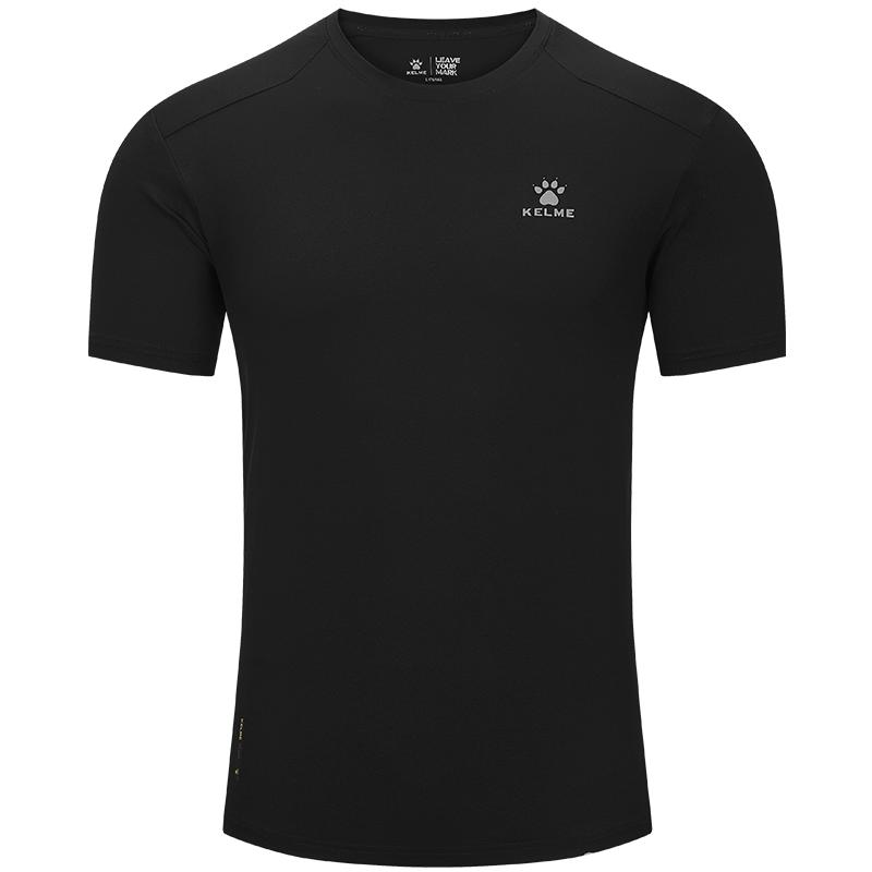KELME卡尔美运动t恤男女2025夏季新款速干跑步训练服健身短袖上衣