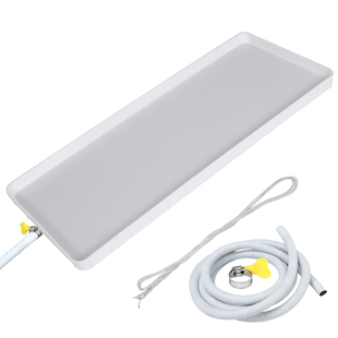 空调外机接水盘带排水托盘通用适用格力美的室外机漏水滴水槽神器