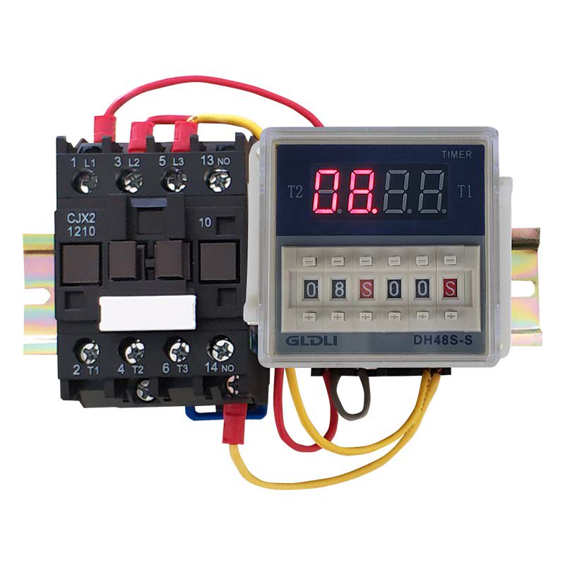 单相三相定时开关大功率时控开关无限循环间歇延时继电器220V380V