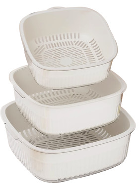 洗菜盆双层沥水篮厨房用品