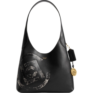 COACH CLOT/蔻驰女士BROOKLYN 28号单肩包hobo包通勤